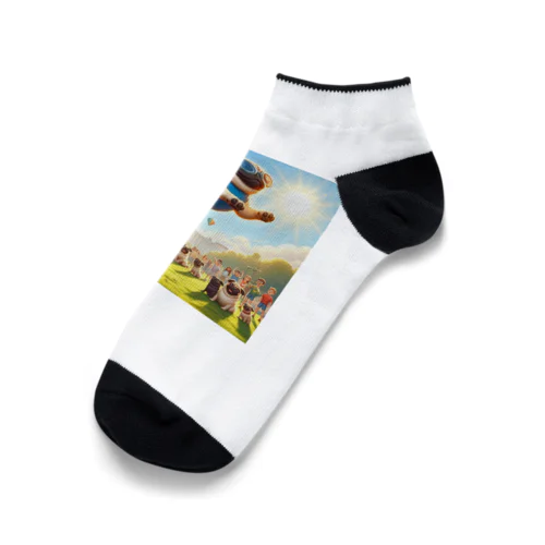 PugPugPug Ankle Socks