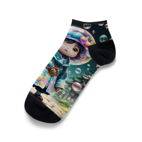 シャボン玉妖怪　パプル Ankle Socks