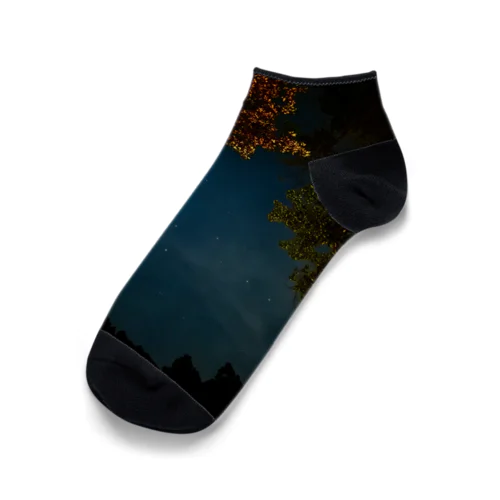 自然の星空 Ankle Socks