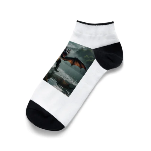 湖のドラゴン Ankle Socks