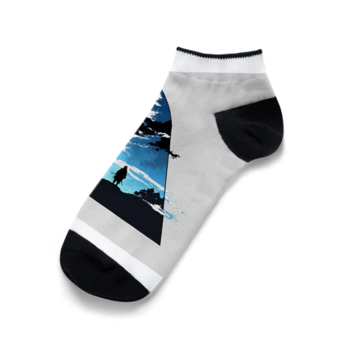 Pyramid Ankle Socks