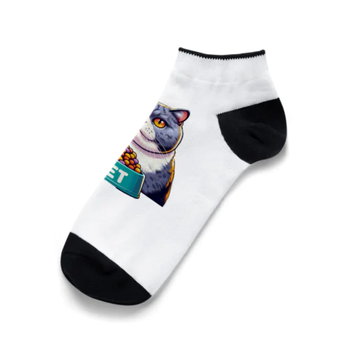 お腹が空いた猫 Ankle Socks