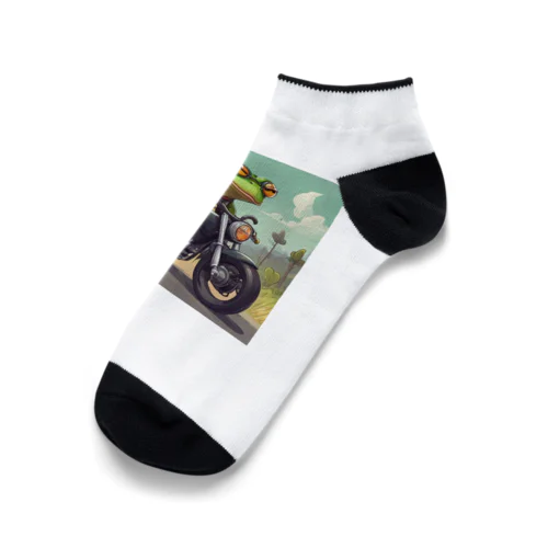 カエルライダー4兄弟　次男　ルカ Ankle Socks