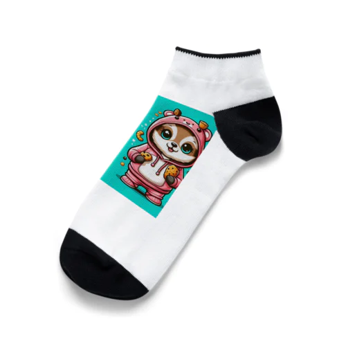 かわいい癒やし動物 Ankle Socks