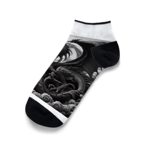 龍のグッズですよー Ankle Socks