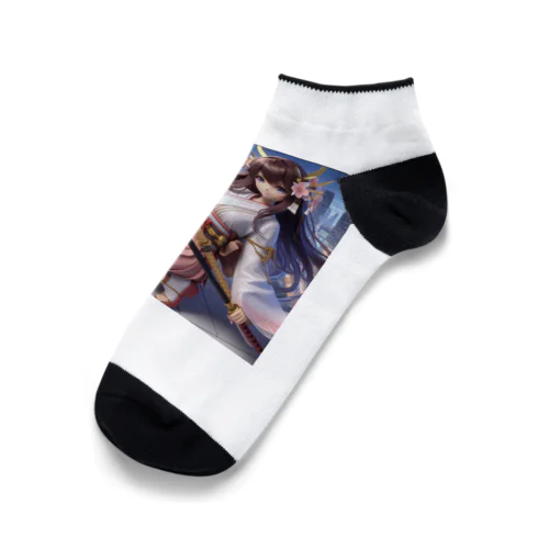 サムライ少女 Ankle Socks