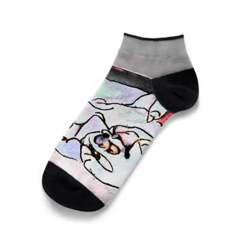 ダルマさんが転んだ Ankle Socks