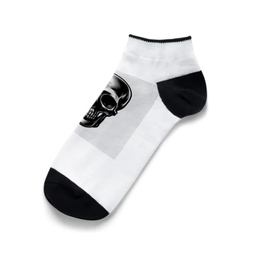 シンプルスカル Ankle Socks