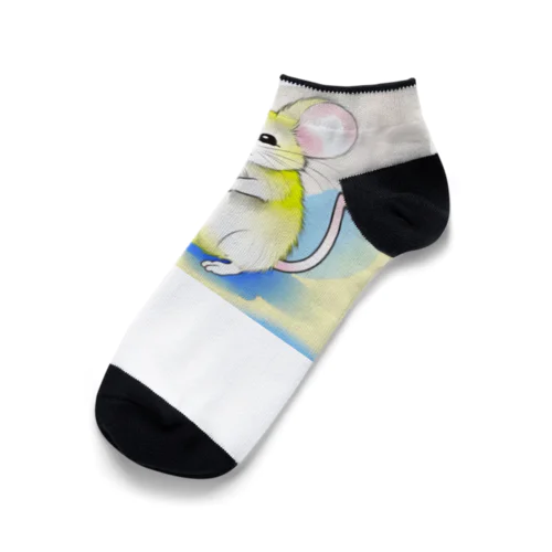 ねずみのスニーキー Ankle Socks