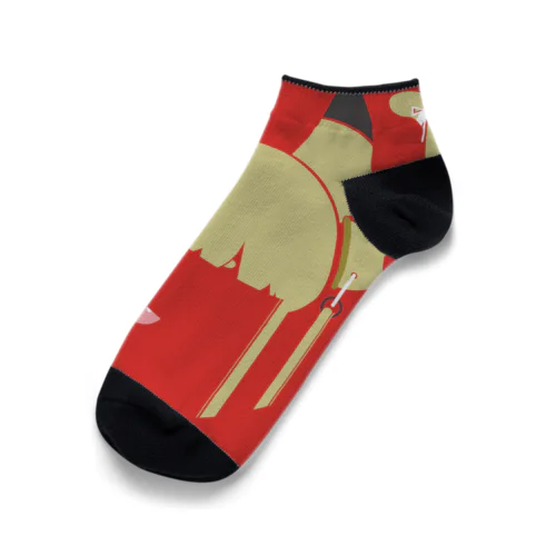 江月縁🦊（ロゴ入） Ankle Socks