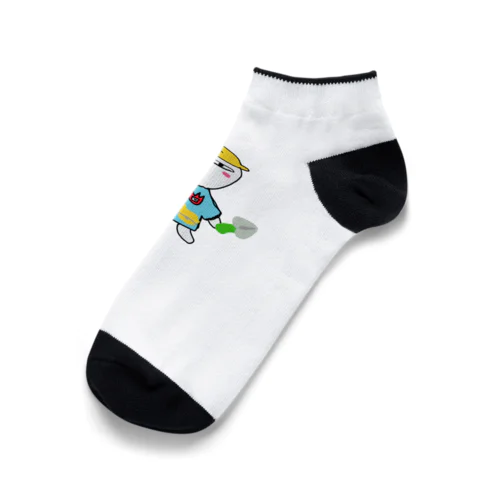 遠い目をした何か Ankle Socks