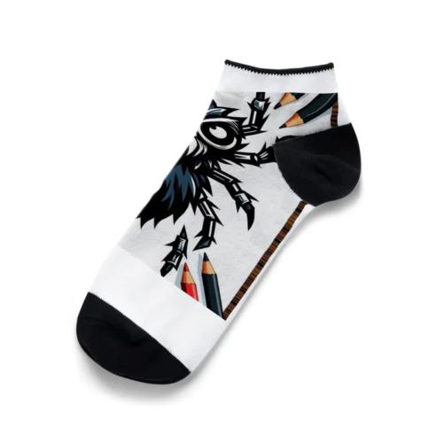 可愛いクモ柄 Ankle Socks