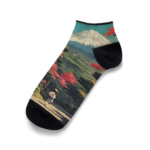 和風景グッズ Ankle Socks