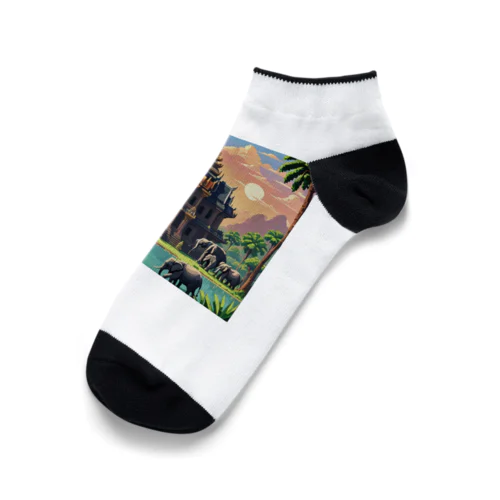 【東南アジアのカルチャーシリーズ】ラオスの象徴的なプーサー Ankle Socks