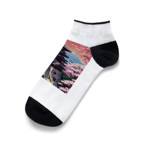 清水寺 Ankle Socks