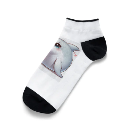 イルカの親子 Ankle Socks