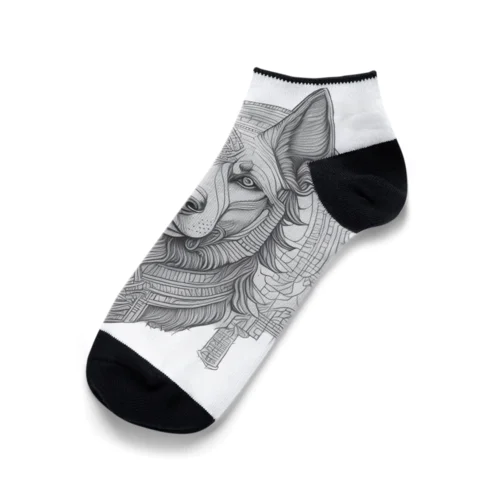 シバの聖帝 Ankle Socks