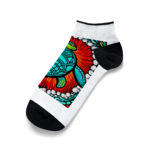 トライバルートル Ankle Socks