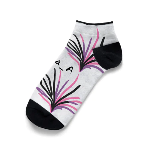 カラフルTillandsia Ankle Socks