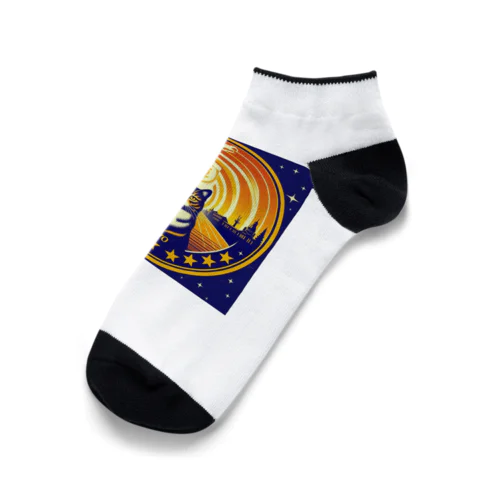 Meow University シリーズ【星】 Ankle Socks