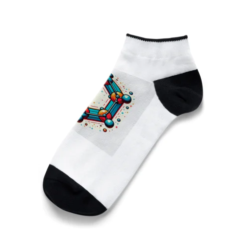 この美しい「ベンゼン環」 Ankle Socks