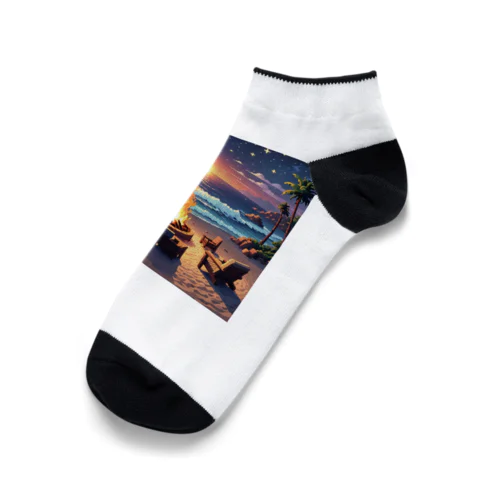 Shoreline Fire Relaxation Ankle Socks