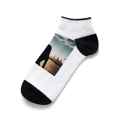 basketgirl Ankle Socks