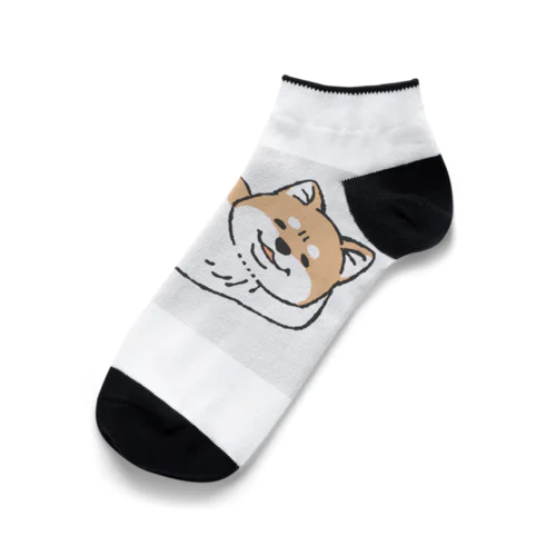 怠惰な子犬の柴犬 Ankle Socks