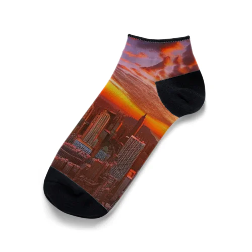 「都会風景」グッズ Ankle Socks