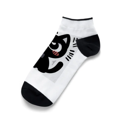 開運黒猫　NIGER  ニゲル Ankle Socks