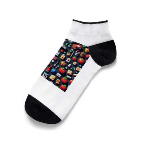 ごちゃごちゃトマト Ankle Socks