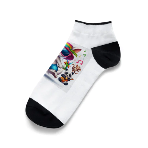 ダンシングアニマル Ankle Socks