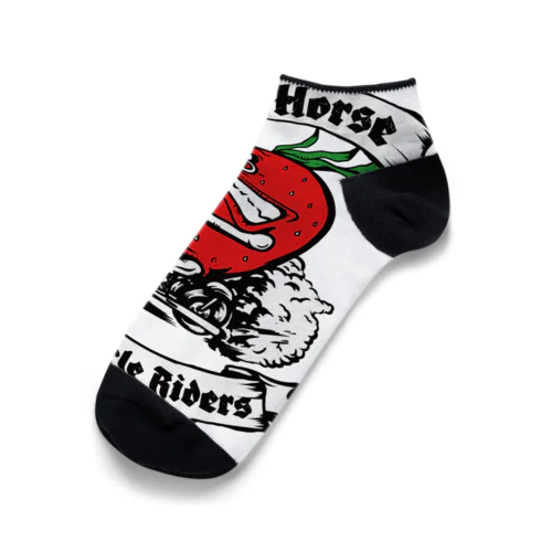 METAL HORSE いちごモンスター Ankle Socks