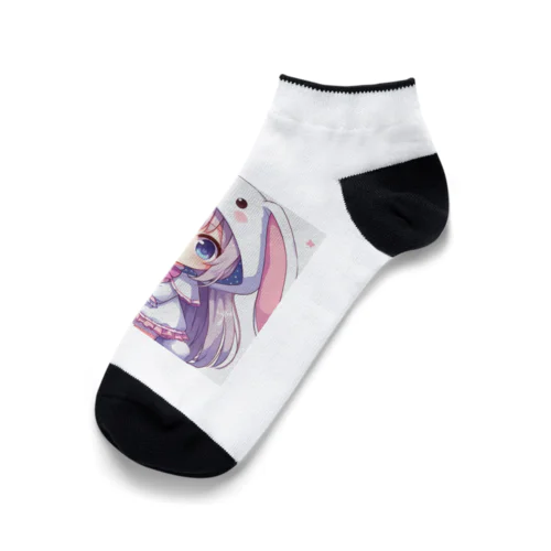 うさぎ年生まれ うさ美 Ankle Socks