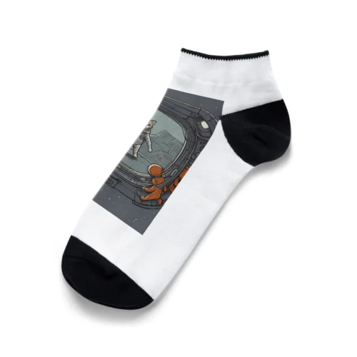 宇宙猫 Ankle Socks