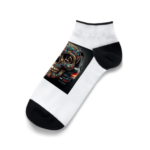 SKULL016 Ankle Socks