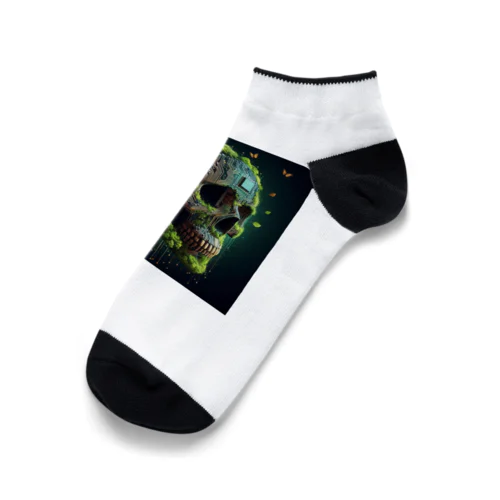 SKULL031 Ankle Socks