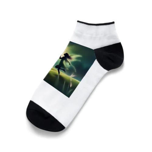 夏の双子フェアリー Ankle Socks