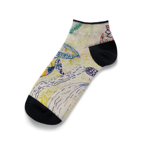 海の花　カイフラワー Ankle Socks