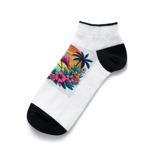 ピンクフラミンゴ Ankle Socks