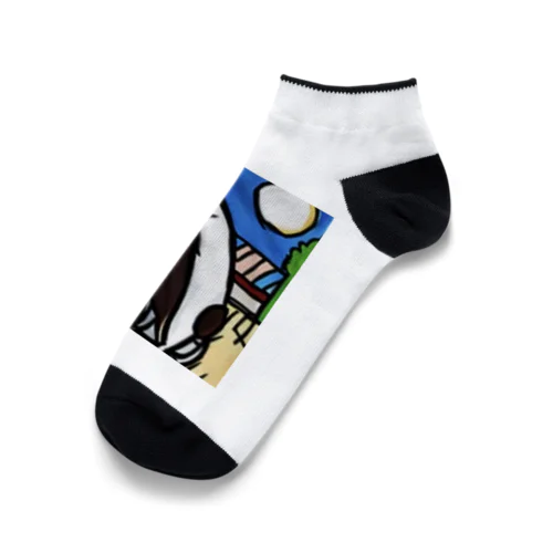 何をみてるの？ Ankle Socks