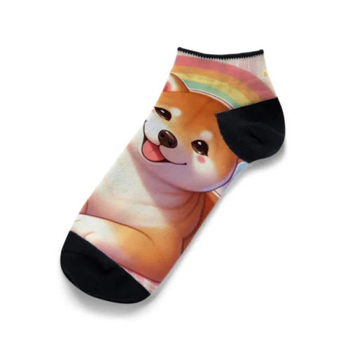 夢の中の柴犬 Ankle Socks