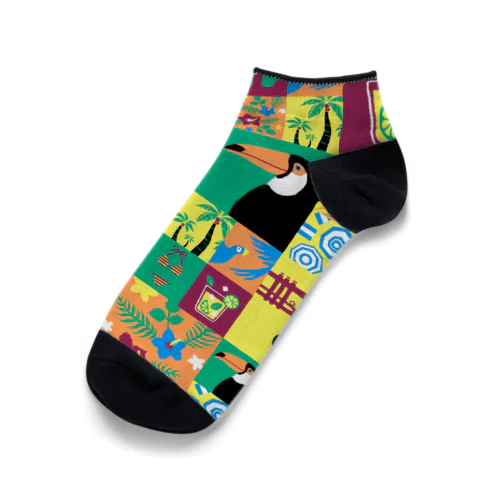 Brasilidades（リオのカーニバル） Ankle Socks