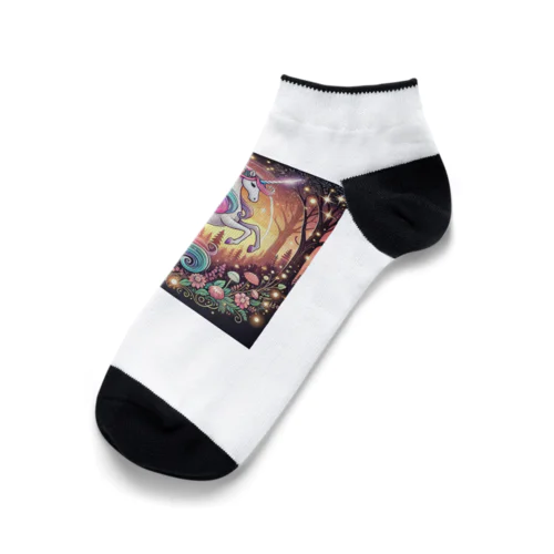 夢色のユニコーン Ankle Socks