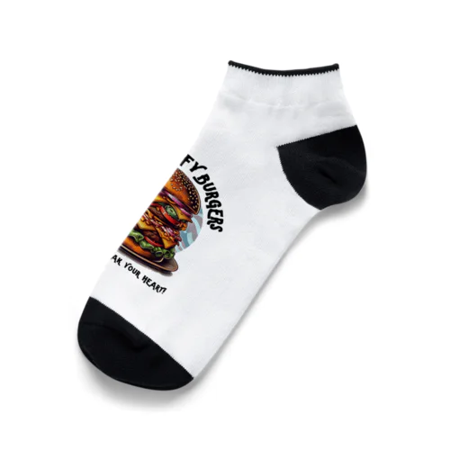 あなたを満足させるバーガーを! Ankle Socks