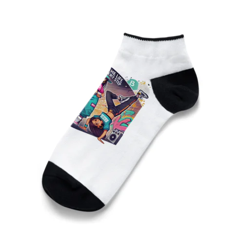 「ステップ一つ一つに命を吹き込む」 Ankle Socks