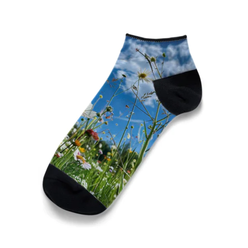 色々な草花 Ankle Socks