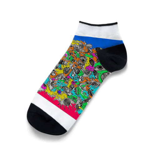 HyaKumE-maji Ankle Socks