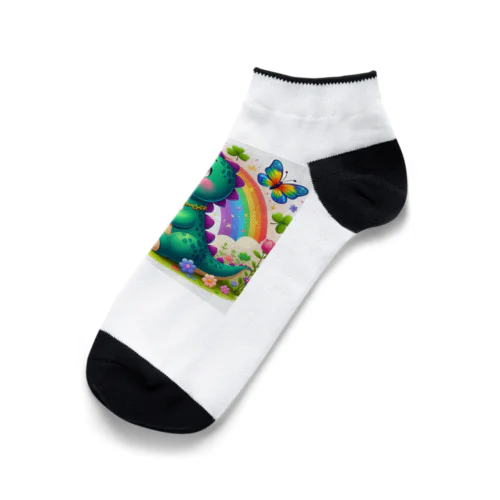 恐竜くん Ankle Socks