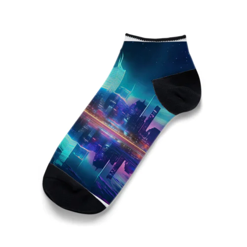 海辺の都市F Ankle Socks